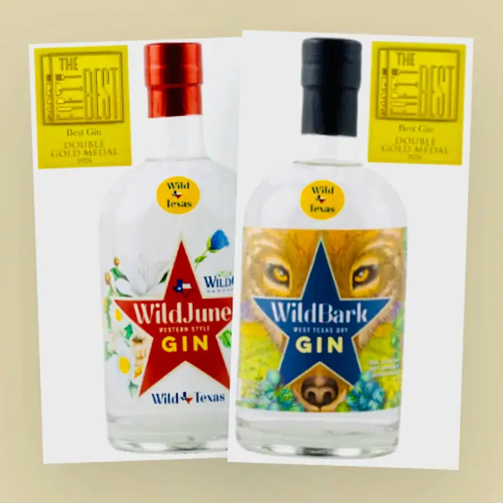 WildJune and WildBark Gin — The Best, Best Gin Double Gold Medal 2026